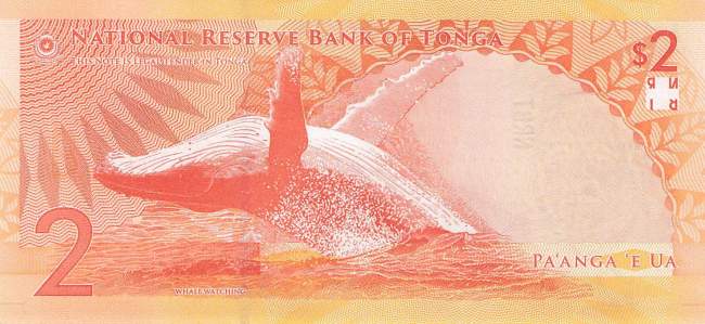 Tonga p.50 2 Pa´anga 2023